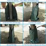 Tree Watering Bag - 20 Gallons, JM Gardens