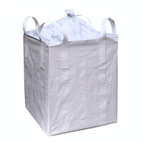 Bulk Bag (FIBC) - Duffle Top, Flat Bottom 35” x 35” x 43”